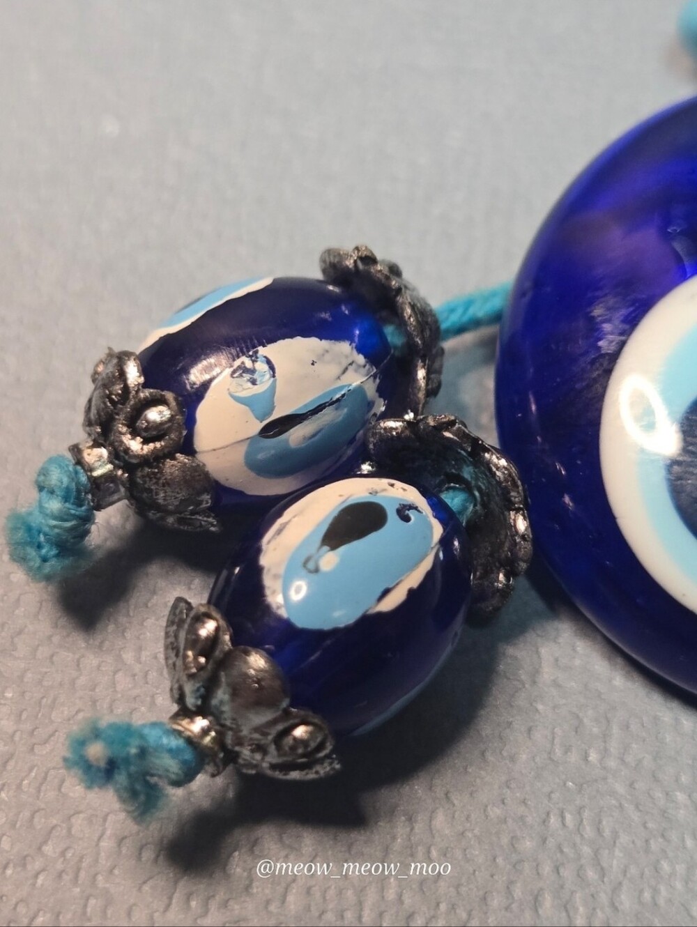 1 It Blue Elephant Keychain with Trunks Up - Picture 6 of 8